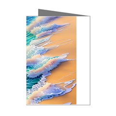 Waves At The Ocean s Edge Mini Greeting Cards (pkg Of 8) by GardenOfOphir