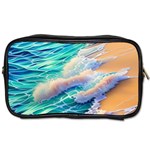 Waves At The Ocean s Edge Toiletries Bag (One Side) Front