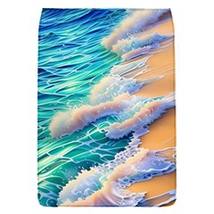 Waves At The Ocean s Edge Removable Flap Cover (s) by GardenOfOphir