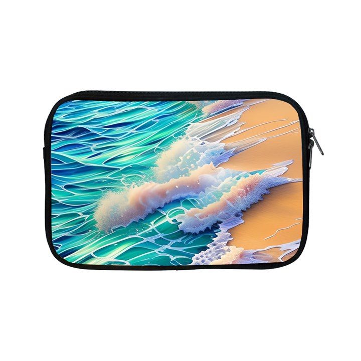 Waves At The Ocean s Edge Apple iPad Mini Zipper Cases