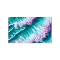 Summer Waves In Pink Iii Sticker Rectangular (10 Pack) by GardenOfOphir