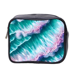 Summer Waves In Pink Iii Mini Toiletries Bag (two Sides) by GardenOfOphir