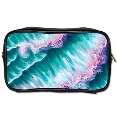 Summer Waves In Pink Iii Toiletries Bag (two Sides) by GardenOfOphir