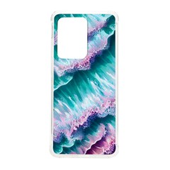 Summer Waves In Pink Iii Samsung Galaxy S20 Ultra 6 9 Inch Tpu Uv Case