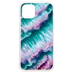 Summer Waves In Pink Iii Iphone 12/12 Pro Tpu Uv Print Case by GardenOfOphir