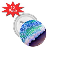 Blue Wave Ii 1 75  Buttons (10 Pack) by GardenOfOphir