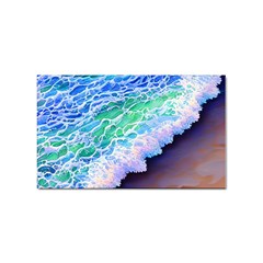 Blue Wave Ii Sticker (rectangular) by GardenOfOphir