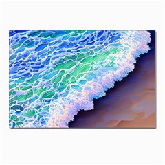 Blue Wave Ii Postcards 5  X 7  (pkg Of 10) by GardenOfOphir