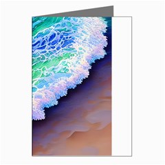 Blue Wave Ii Greeting Cards (pkg Of 8) by GardenOfOphir