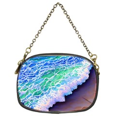 Blue Wave Ii Chain Purse (two Sides) by GardenOfOphir