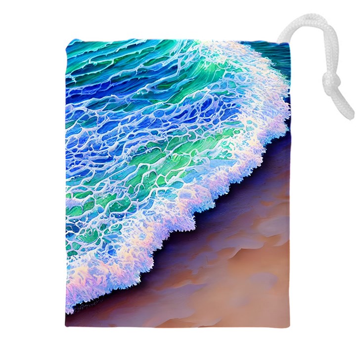 Blue Wave Ii Drawstring Pouch (5XL)