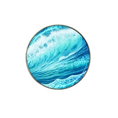 Blue Ocean Wave Watercolor Ii Hat Clip Ball Marker (4 Pack) by GardenOfOphir