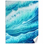 Blue Ocean Wave Watercolor Ii Canvas 12  x 16  11.86 x15.41  Canvas - 1