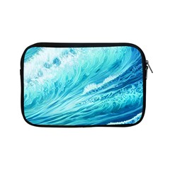 Blue Ocean Wave Watercolor Ii Apple Ipad Mini Zipper Cases by GardenOfOphir