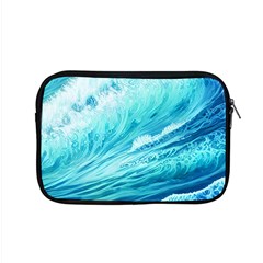 Blue Ocean Wave Watercolor Ii Apple Macbook Pro 15  Zipper Case by GardenOfOphir