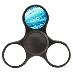 Blue Ocean Wave Watercolor Ii Finger Spinner by GardenOfOphir