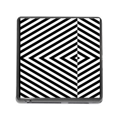 Abstract Lines Pattern Art Design Background Memory Card Reader (square 5 Slot) by Ravend