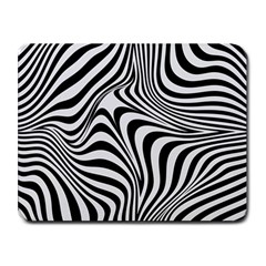 Pattern Geometric Lines Shapes Design Art Small Mousepad by Ravend