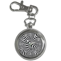 Pattern Geometric Lines Shapes Design Art Key Chain Watches