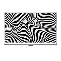 Pattern Geometric Lines Shapes Design Art Business Card Holder by Ravend