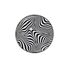 Pattern Geometric Lines Shapes Design Art Hat Clip Ball Marker (4 Pack) by Ravend