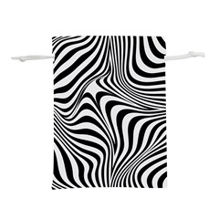 Pattern Geometric Lines Shapes Design Art Lightweight Drawstring Pouch (l) by Ravend