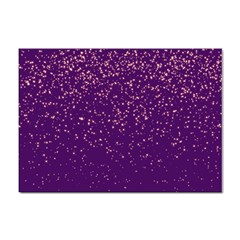 Purple Glittery Backdrop Scrapbooking Sparkle Sticker A4 (10 pack)