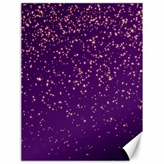 Purple Glittery Backdrop Scrapbooking Sparkle Canvas 12  X 16  by Ravend