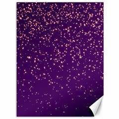 Purple Glittery Backdrop Scrapbooking Sparkle Canvas 36  X 48  by Ravend