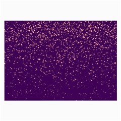 Purple Glittery Backdrop Scrapbooking Sparkle Large Glasses Cloth by Ravend