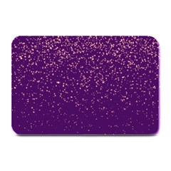 Purple Glittery Backdrop Scrapbooking Sparkle Plate Mats