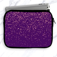 Purple Glittery Backdrop Scrapbooking Sparkle Apple Ipad 2/3/4 Zipper Cases by Ravend