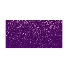 Purple Glittery Backdrop Scrapbooking Sparkle Yoga Headband by Ravend