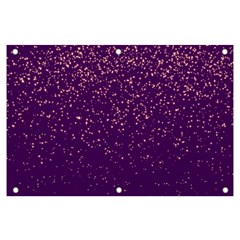 Purple Glittery Backdrop Scrapbooking Sparkle Banner And Sign 6  X 4  by Ravend