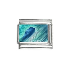 Summer Ocean Waves Italian Charm (9mm)