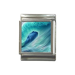 Summer Ocean Waves Italian Charm (13mm) by GardenOfOphir