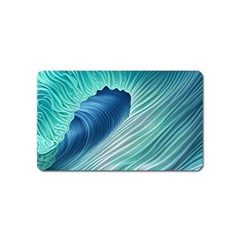 Summer Ocean Waves Magnet (name Card) by GardenOfOphir