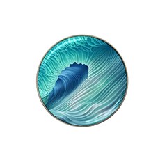 Summer Ocean Waves Hat Clip Ball Marker by GardenOfOphir