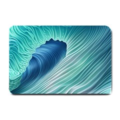 Summer Ocean Waves Small Doormat by GardenOfOphir