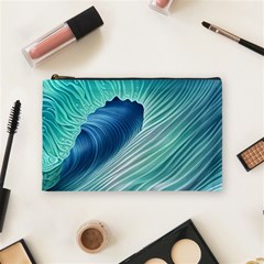 Summer Ocean Waves Cosmetic Bag (medium)