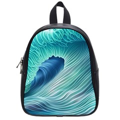 Summer Ocean Waves School Bag (small) by GardenOfOphir