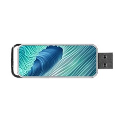 Summer Ocean Waves Portable Usb Flash (one Side) by GardenOfOphir