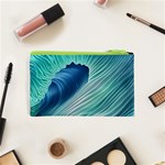 Summer Ocean Waves Cosmetic Bag (XS) Back