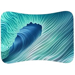 Summer Ocean Waves Velour Seat Head Rest Cushion by GardenOfOphir