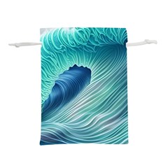 Summer Ocean Waves Lightweight Drawstring Pouch (s) by GardenOfOphir