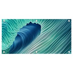 Summer Ocean Waves Banner And Sign 4  X 2  by GardenOfOphir