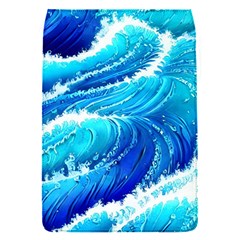 Simple Blue Ocean Wave Removable Flap Cover (s) by GardenOfOphir