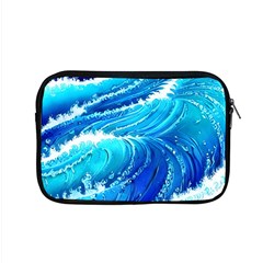 Simple Blue Ocean Wave Apple Macbook Pro 15  Zipper Case by GardenOfOphir