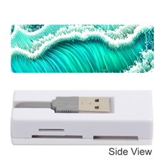 Ocean Waves Design In Pastel Colors Memory Card Reader (stick) by GardenOfOphir