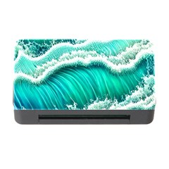 Ocean Waves Design In Pastel Colors Memory Card Reader With Cf by GardenOfOphir